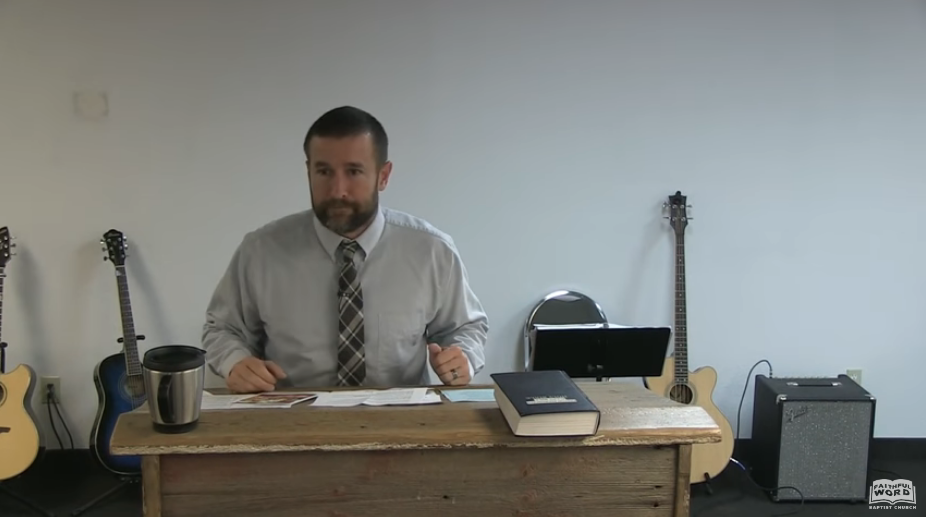 20191110 Principles for Building God's House Pastor Anderson