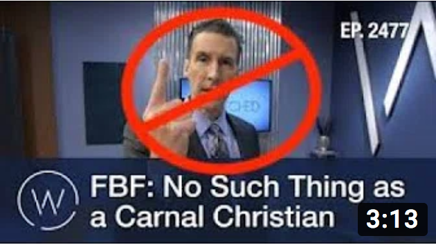 20191228 Carnal, Carnal, Carnal Christians Pastor Anderson